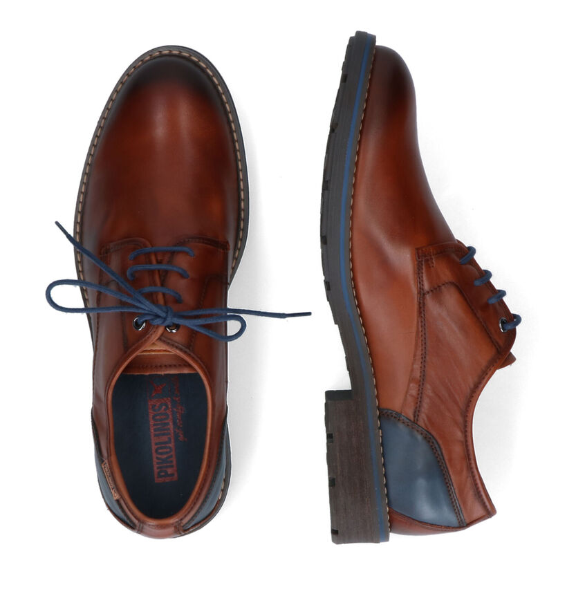 Pikolinos York Chaussures habilées en Cognac en cuir (316616)