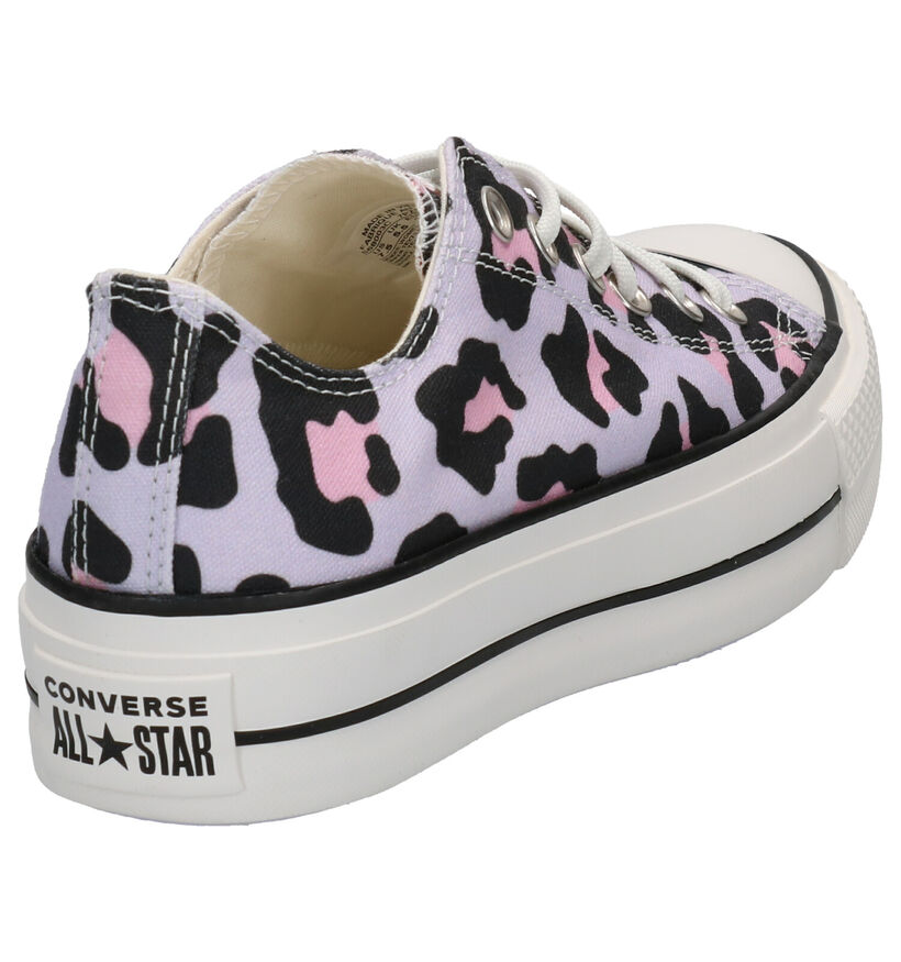 Converse Chuck Taylor AS Lift Sneakers en Lila en textile (266497)