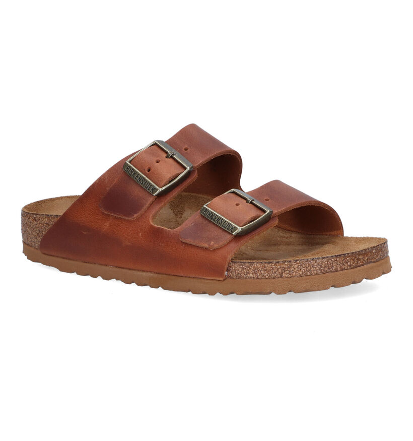 Birkenstock Arizona Nu-pieds en Brun pour femmes (337960)