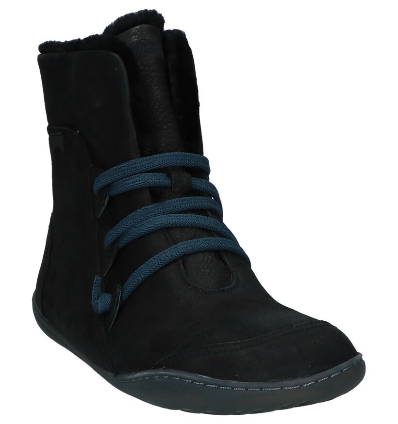 Camper Bottillons en Noir en nubuck (226168)