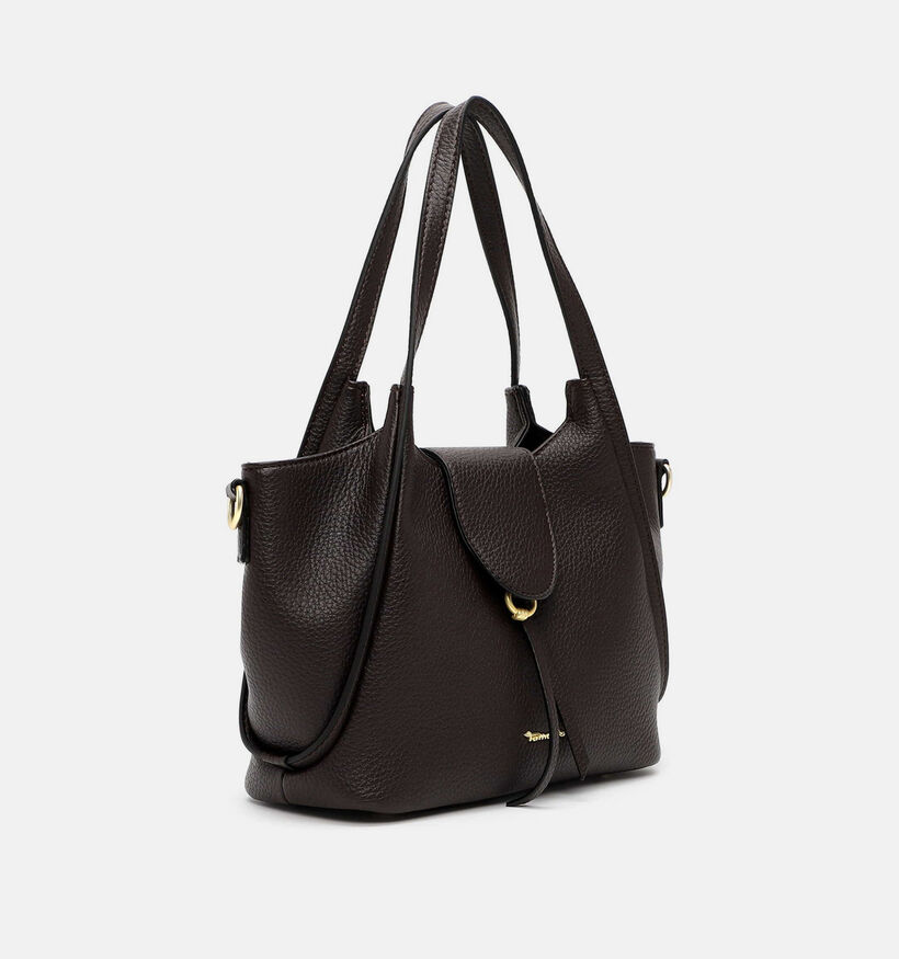Tamaris Manuela Donkerbruine Schoudertas voor dames (378756)