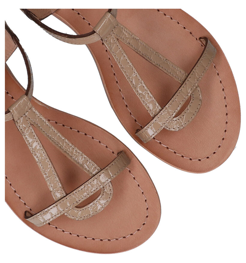 Les Tropeziennes Hacroc Witte Sandalen in leer (291208)