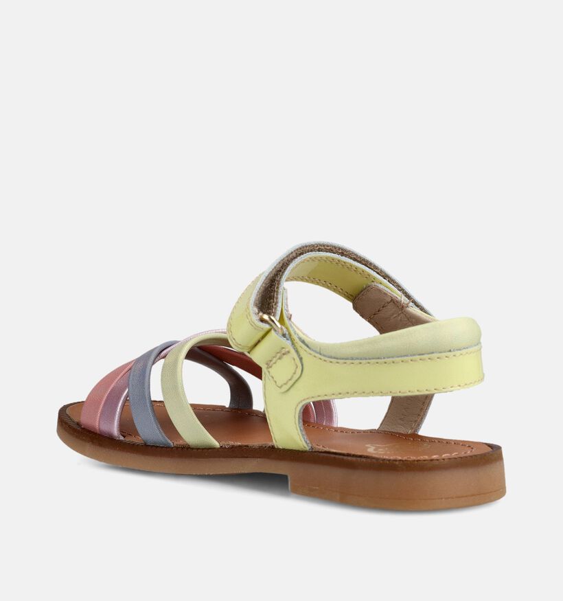 STONES and BONES Marle Lemon Sandales en Jaune pour filles (373766)