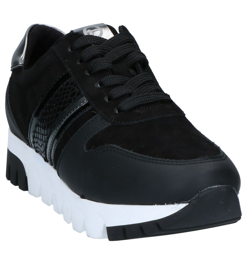 Tamaris Sneakers Zwart in leer (265593)