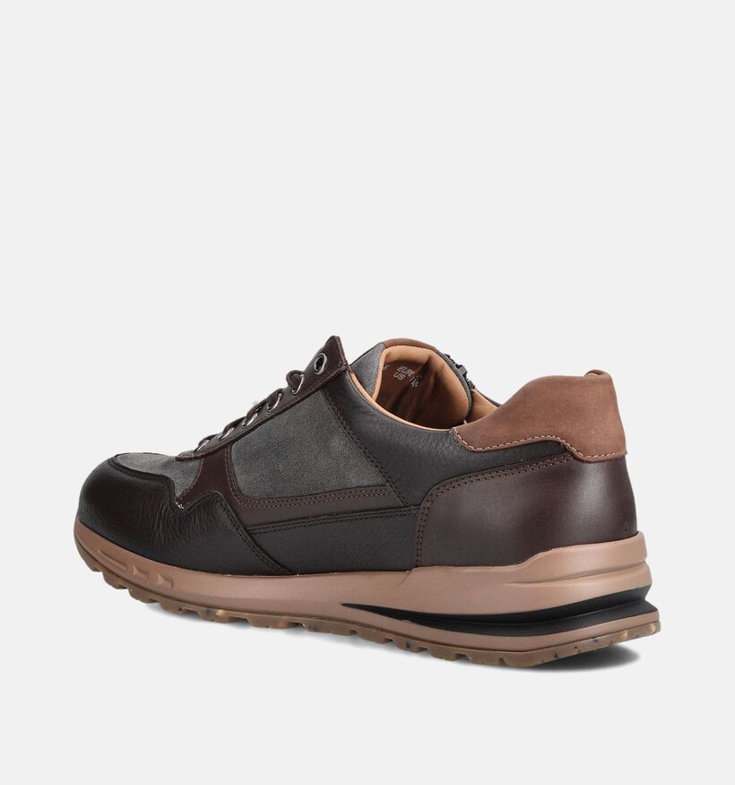 Mephisto Bradley Bruine Rits-veterschoenen voor heren (362830) - geschikt voor steunzolen