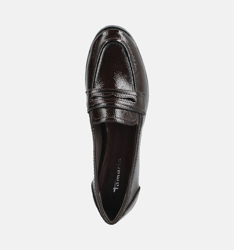 Tamaris Touch It Chaussures plates en Brun fonc&eacute; pour femmes (376703)