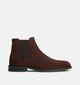 Tommy Hilfiger Corporate Dressy Suede Bottines Chelsea en Brun fonc&eacute; pour hommes (378160)
