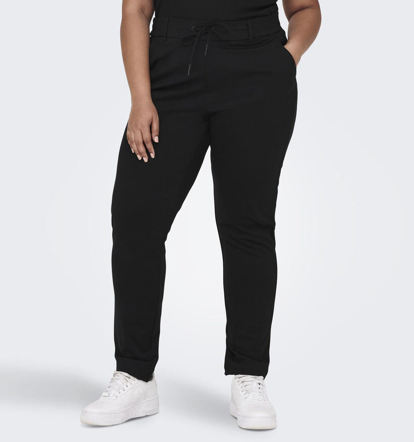 ONLY Carmakoma Gold Trash Zwarte Geklede broek L32 voor dames (351424)