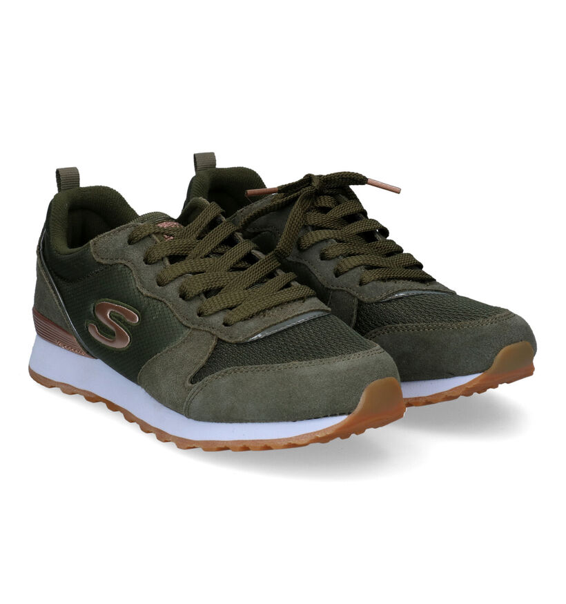 Skechers Goldn Gurl Bruine sneakers voor dames (352276)