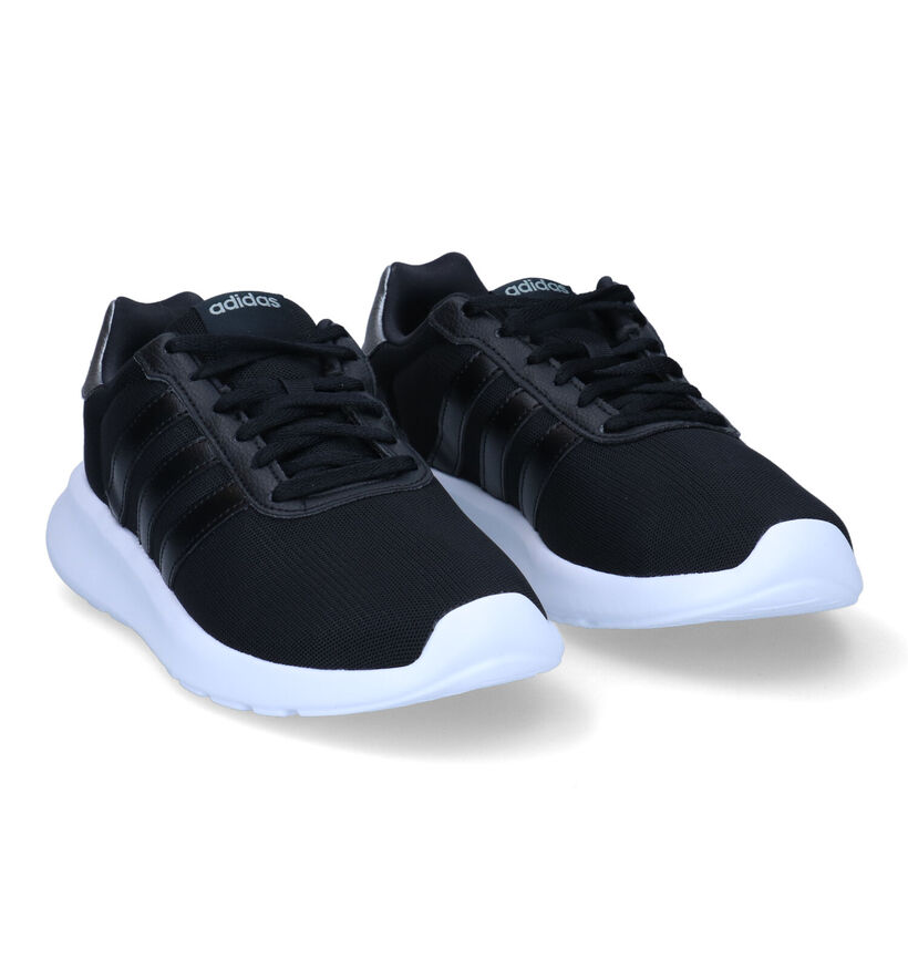 adidas Lite Racer Zwarte Sneakers in stof (300163)