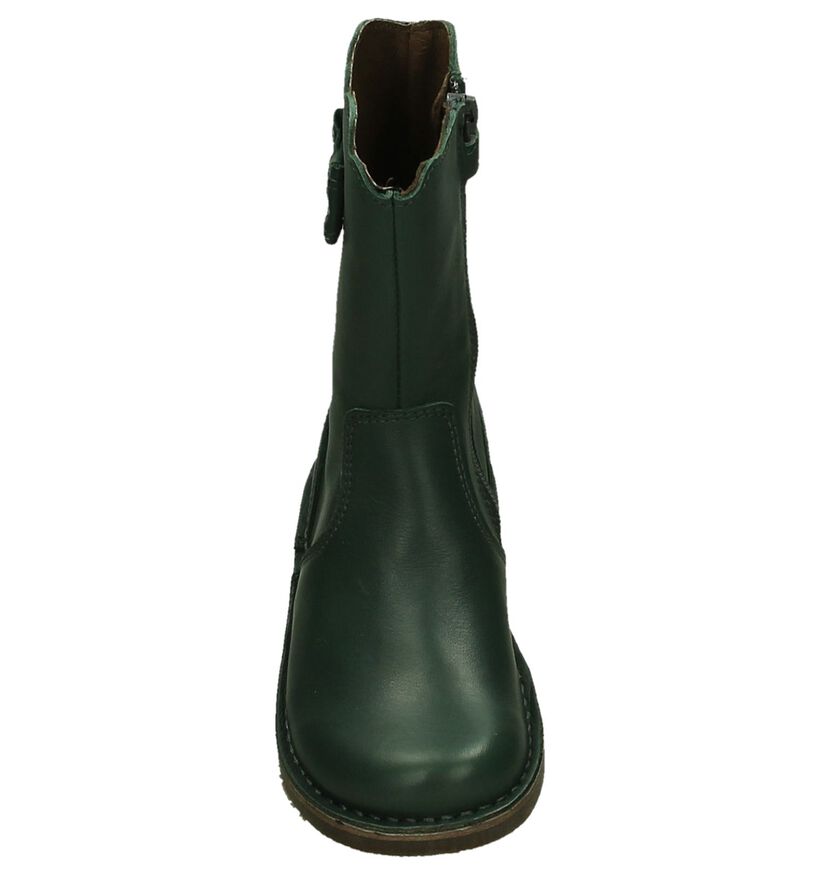 Bana & Co Bottes basses en Vert foncé en cuir (205493)