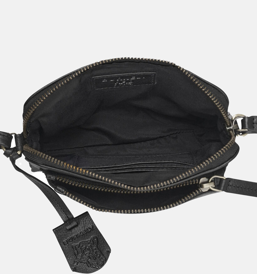 Burkely Norah Sac porté croisé en Noir pour femmes (347959)