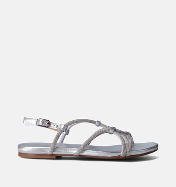 Sandalen zilver