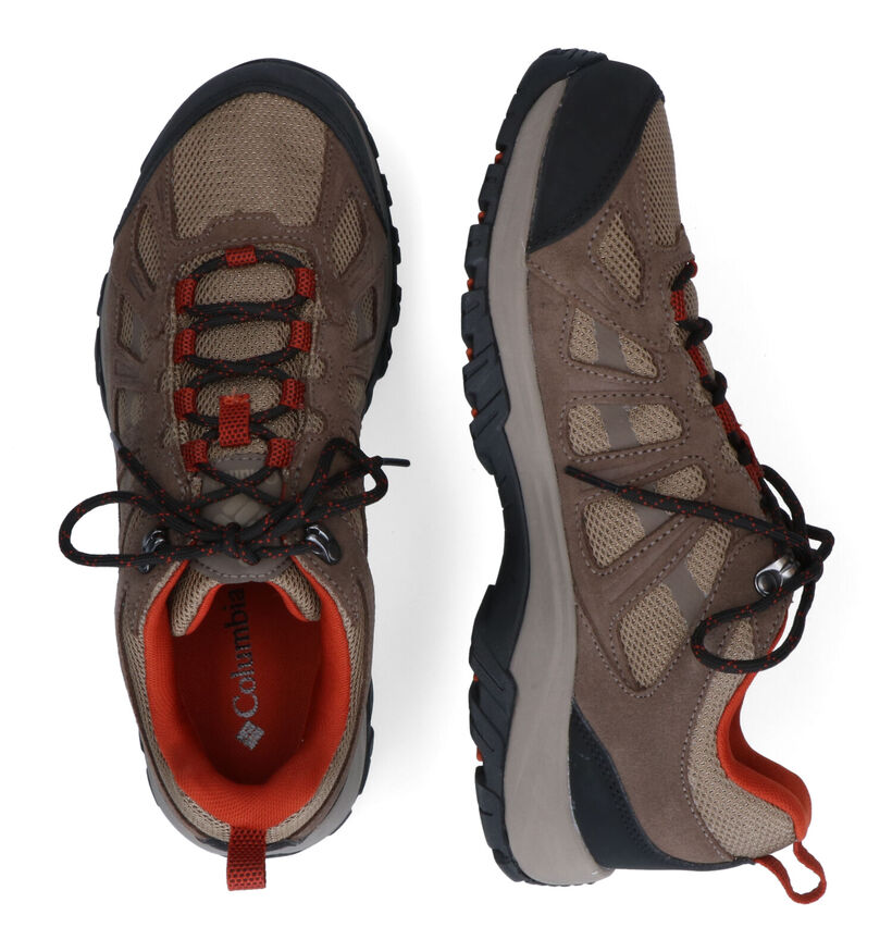 Columbia Redmond III WP Chaussures en Taupe pour hommes (303293) - pour semelles orthopédiques