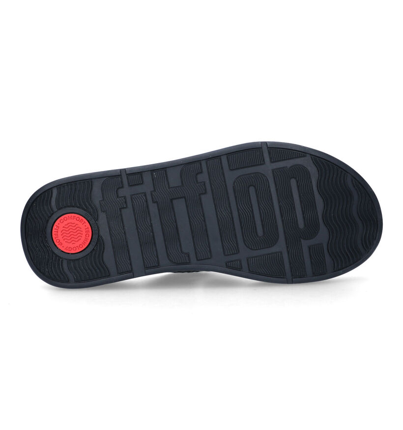 FitFlop F-Mode Roze Teenslippers in stof (320484)
