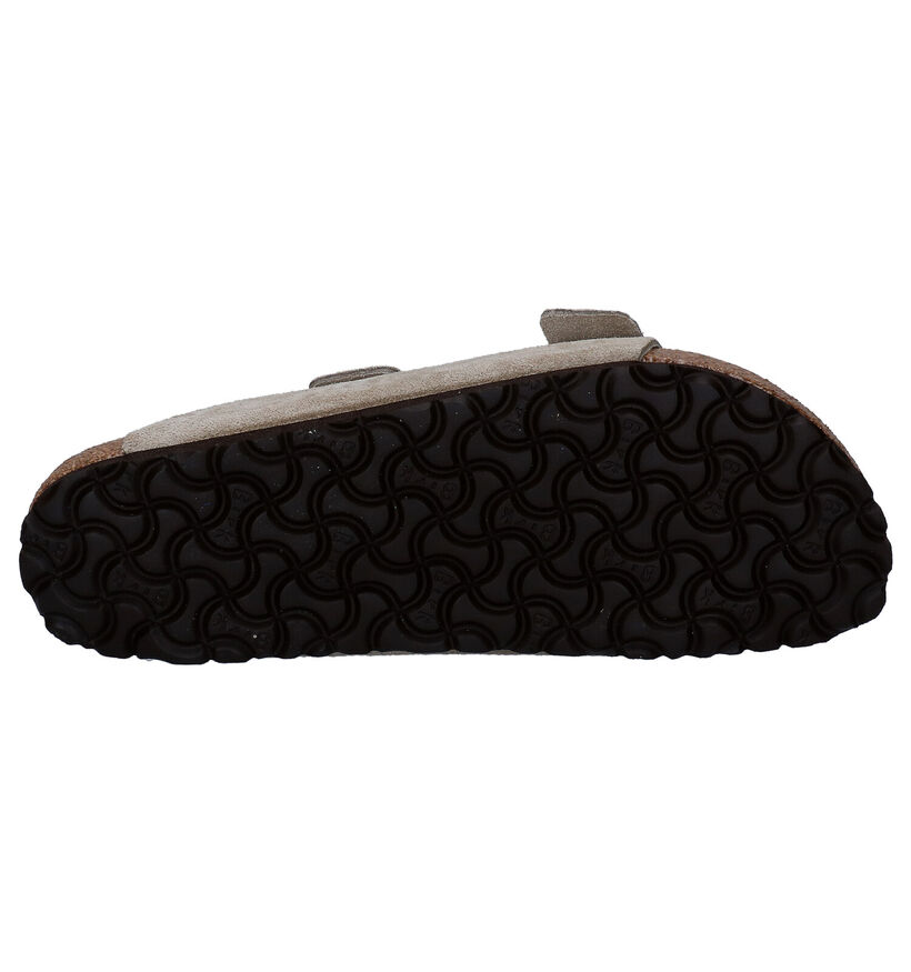 Birkenstock Arizona Grijze Slippers voor heren (330622)