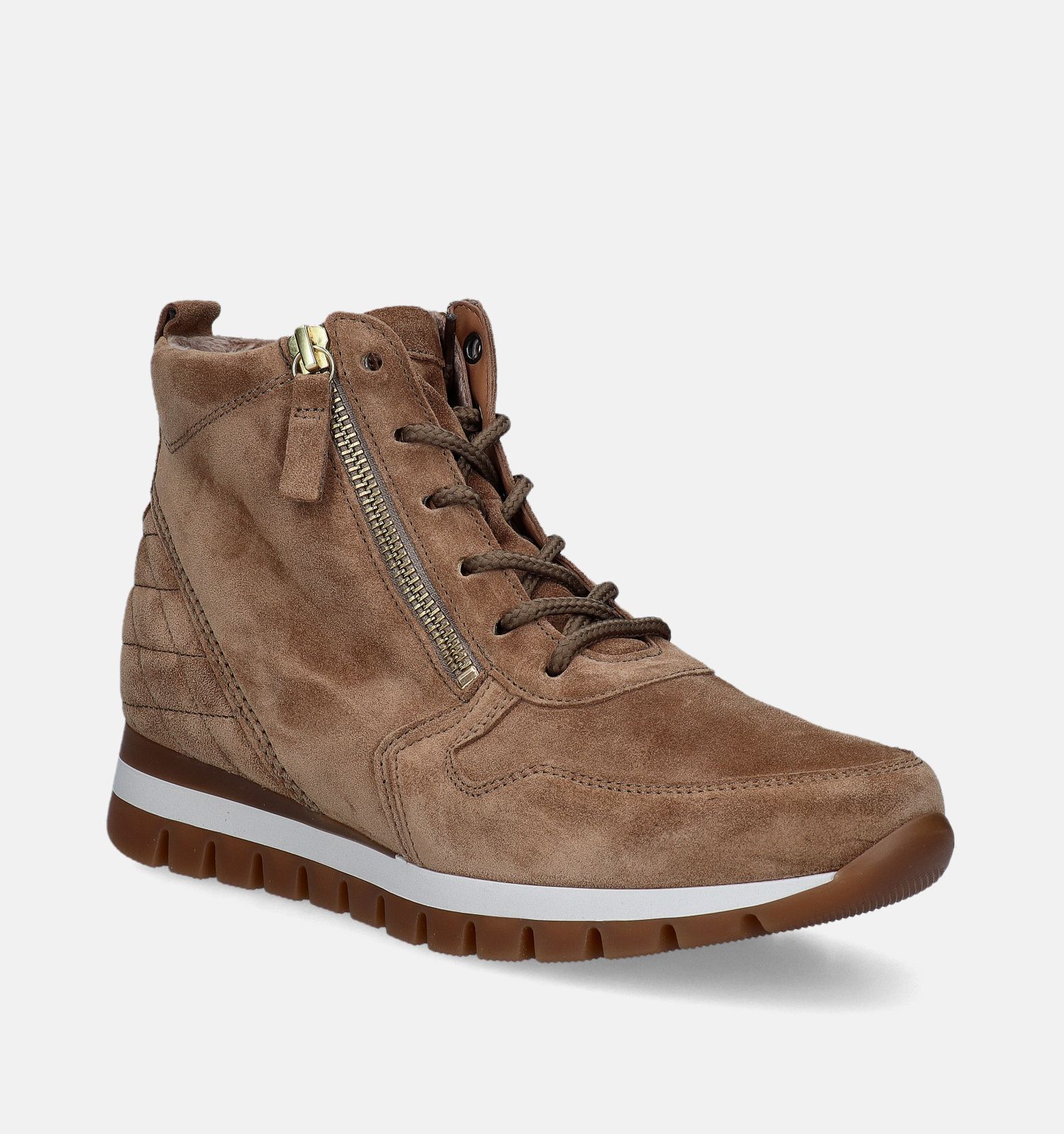 Bruine hoge schoenen dames 2025
