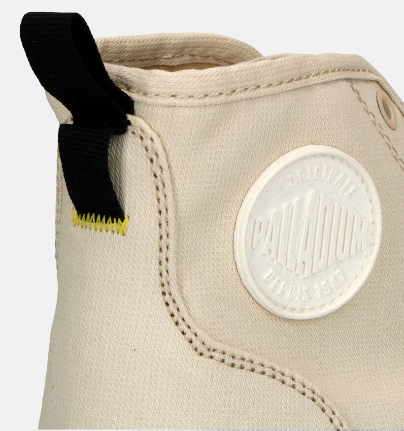 Palladium Pallashock Bottines en Blanc pour femmes (320207) - pour semelles orthopédiques