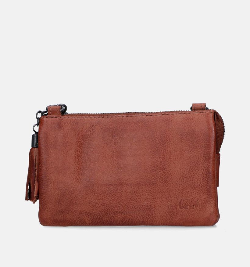 Bear Design Sac porté croisé en Cognac pour femmes (350756)