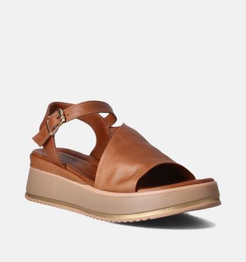 Laurent David Sandalen Cognac