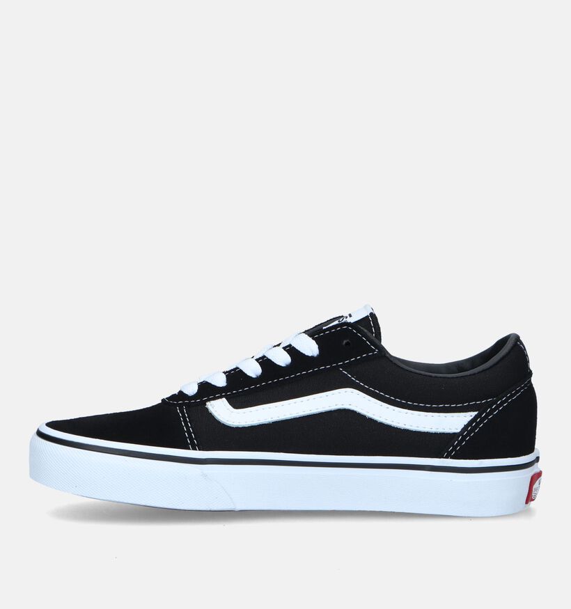 Vans Ward YT zwarte Skate sneakers voor jongens, meisjes (327930)