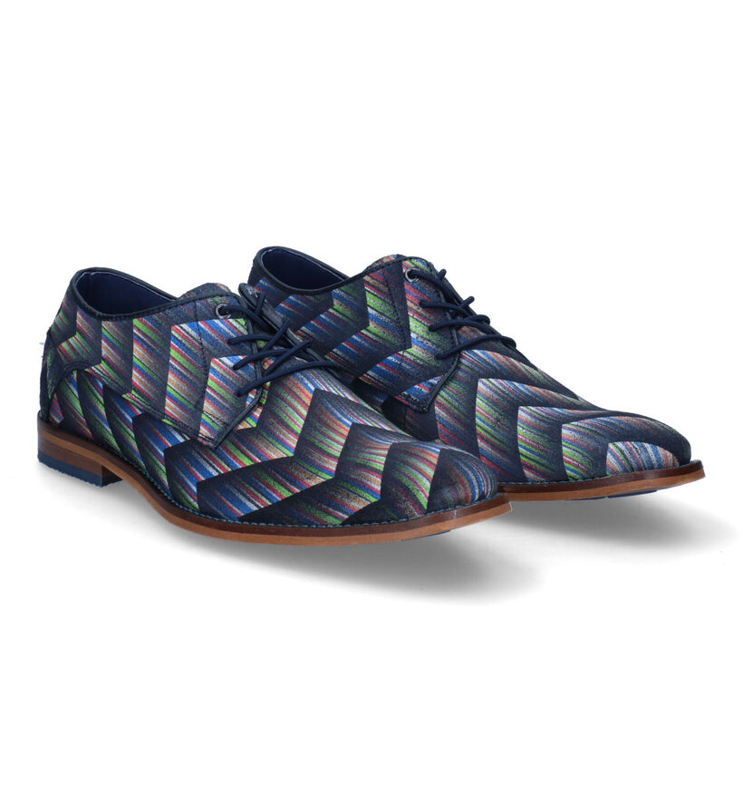 Bullboxer Chaussures classiques en Bleu foncé pour hommes (312627)