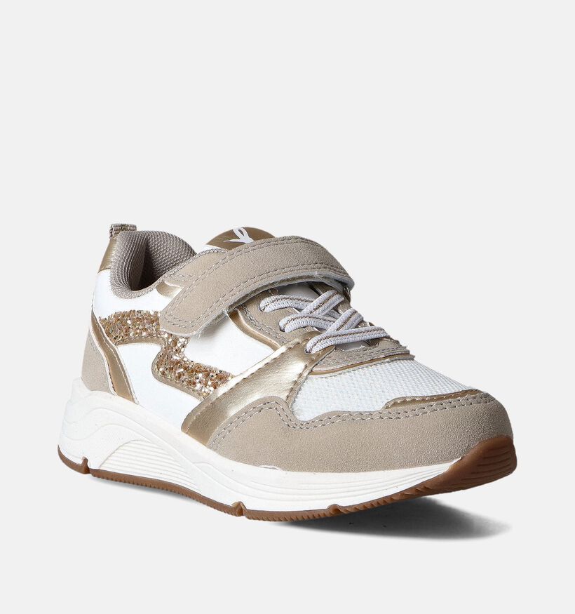 Milo & Mila Baskets basses en Beige pour filles (354188)