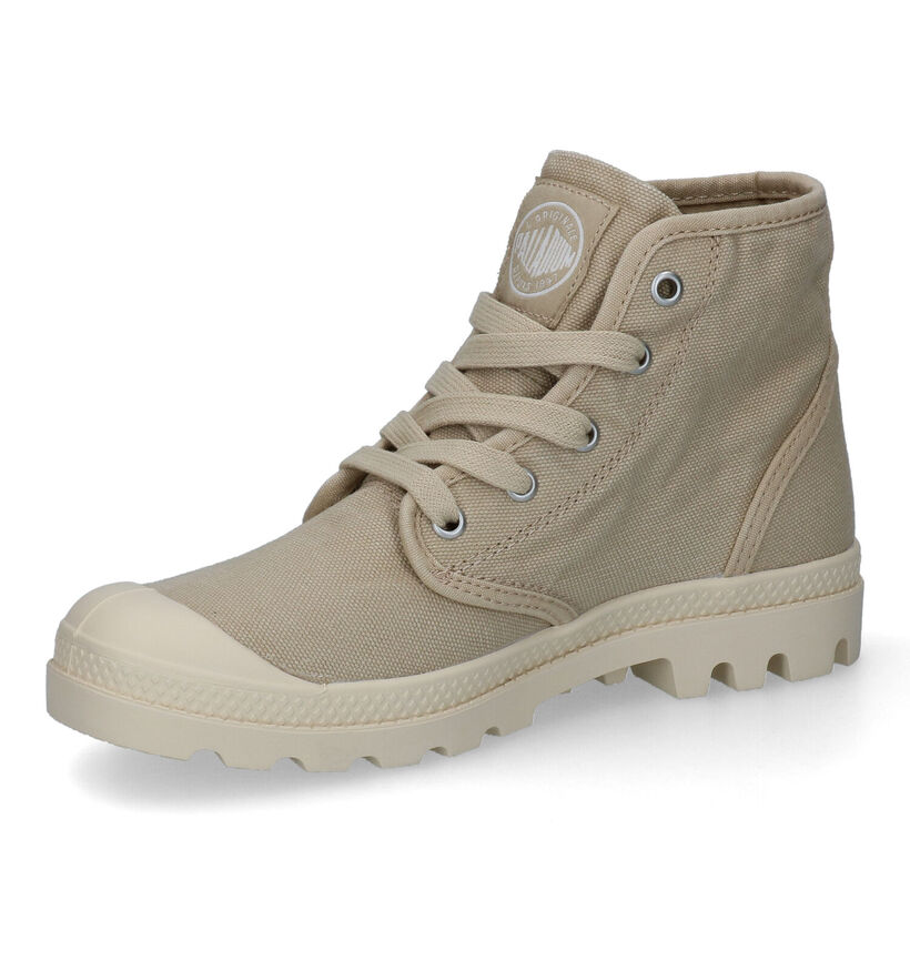 Palladium Pampa Hi Baskets Hautes en Gris pour femmes (303595) - pour semelles orthopédiques