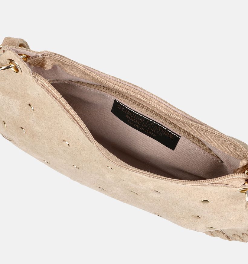 Via Limone Beige Schoudertas voor dames (376372)