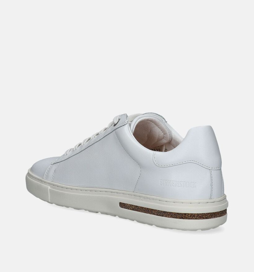 Birkenstock Bend Low Witte Veterschoenen voor dames (343977) - geschikt voor steunzolen