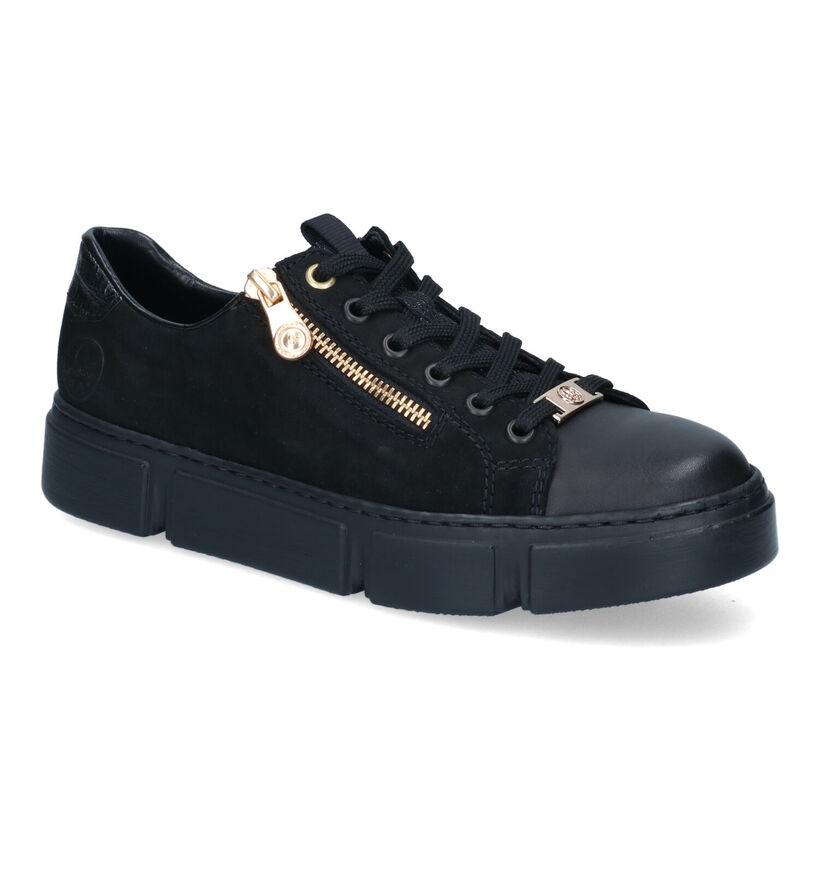 Rieker Baskets casual en Noir pour femmes (312356)