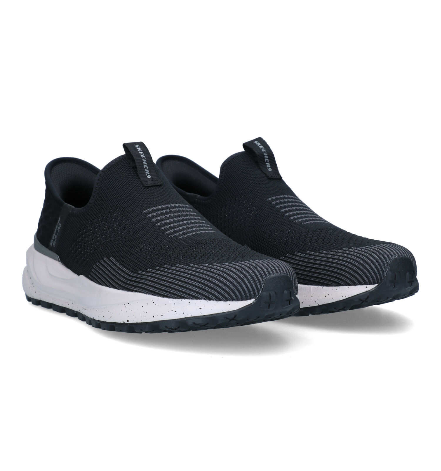 Skechers Bogdin Arlett Zwarte Slip ins Heren Sneakers Online
