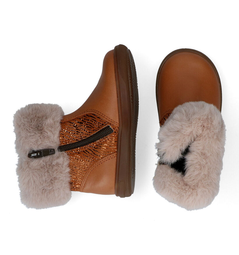 Bopy Boots pour bébé en Cognac pour filles (297557)