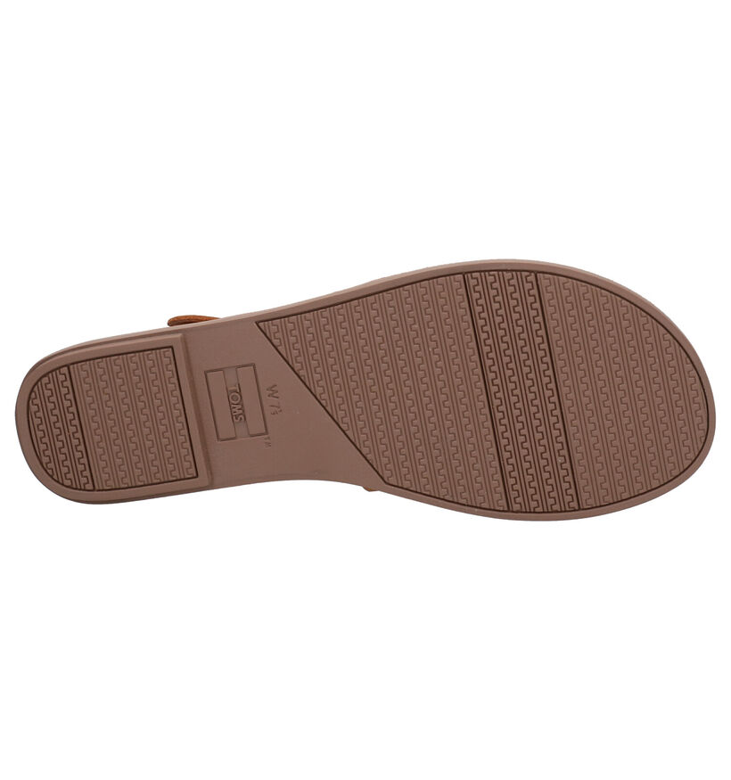 Toms Sicily Cognac Sandalen in leer (288341)