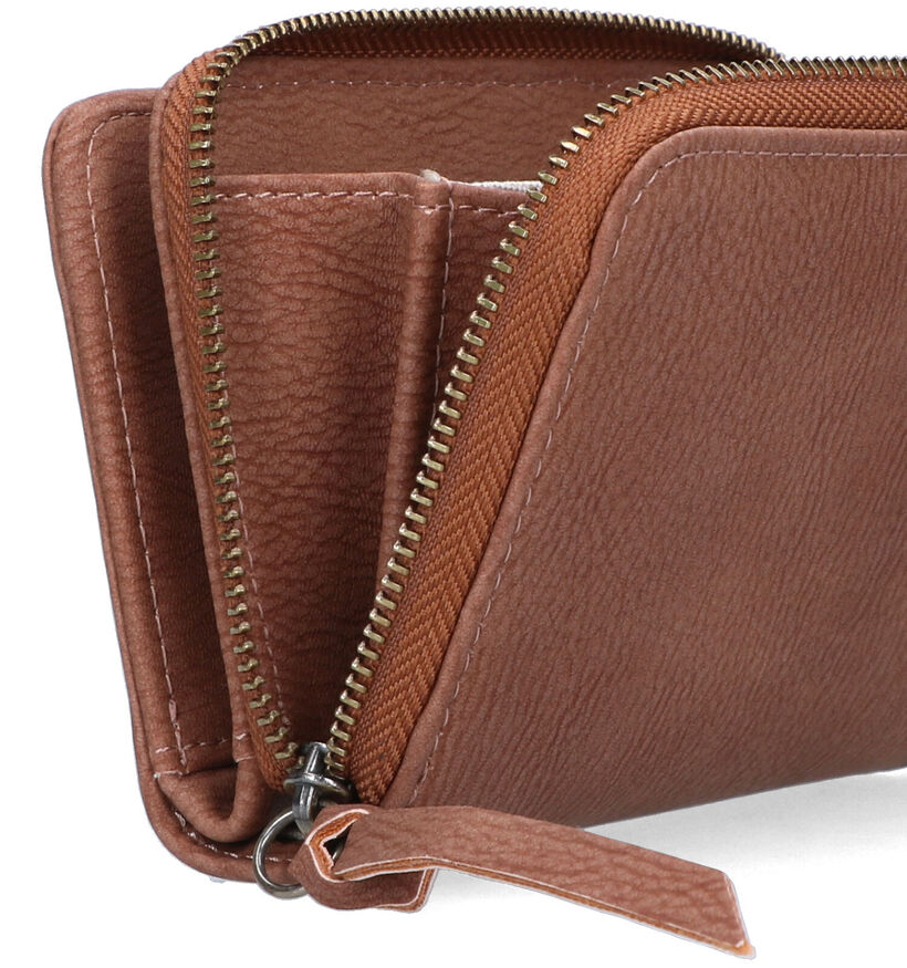Woomen Acacia Zwarte Ritsportemonnee voor dames (330821)