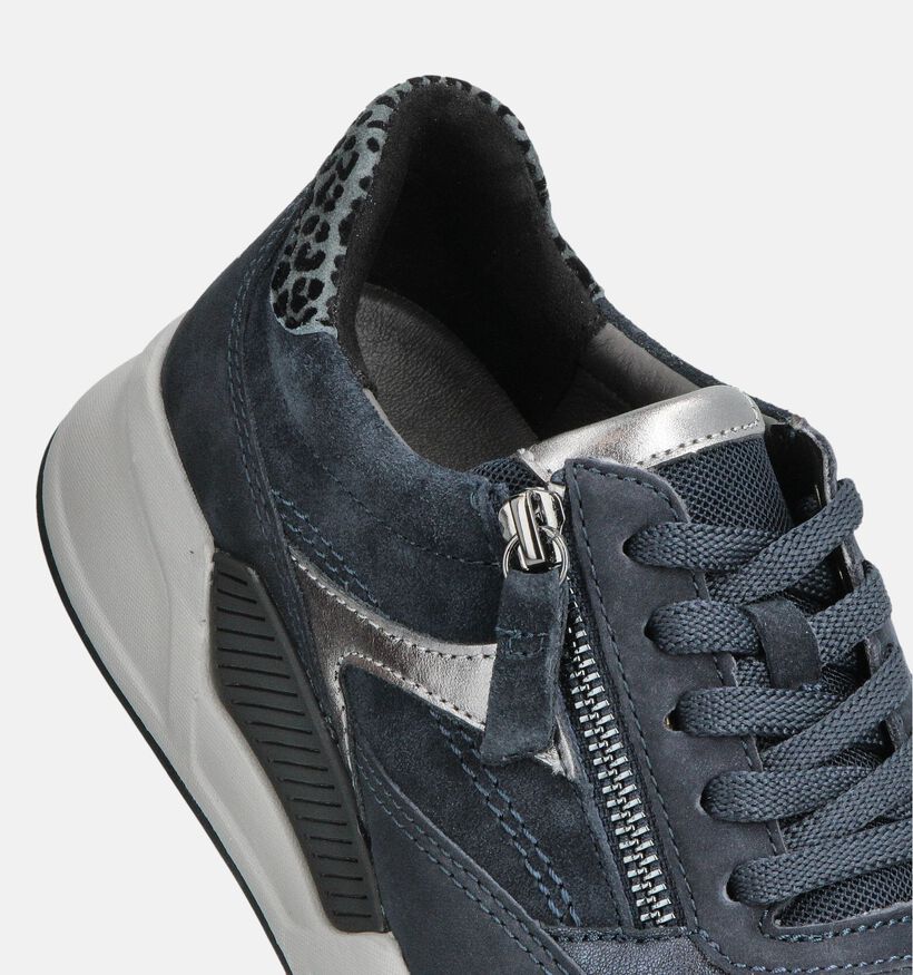 Gabor Rollingsoft Donkerblauwe Sneakers voor dames (360320) - geschikt voor steunzolen