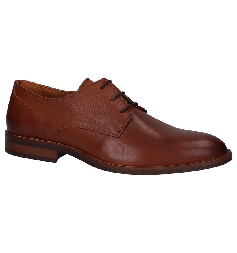 Tommy Hilfiger Chaussures habillées en Cognac en cuir (242300)