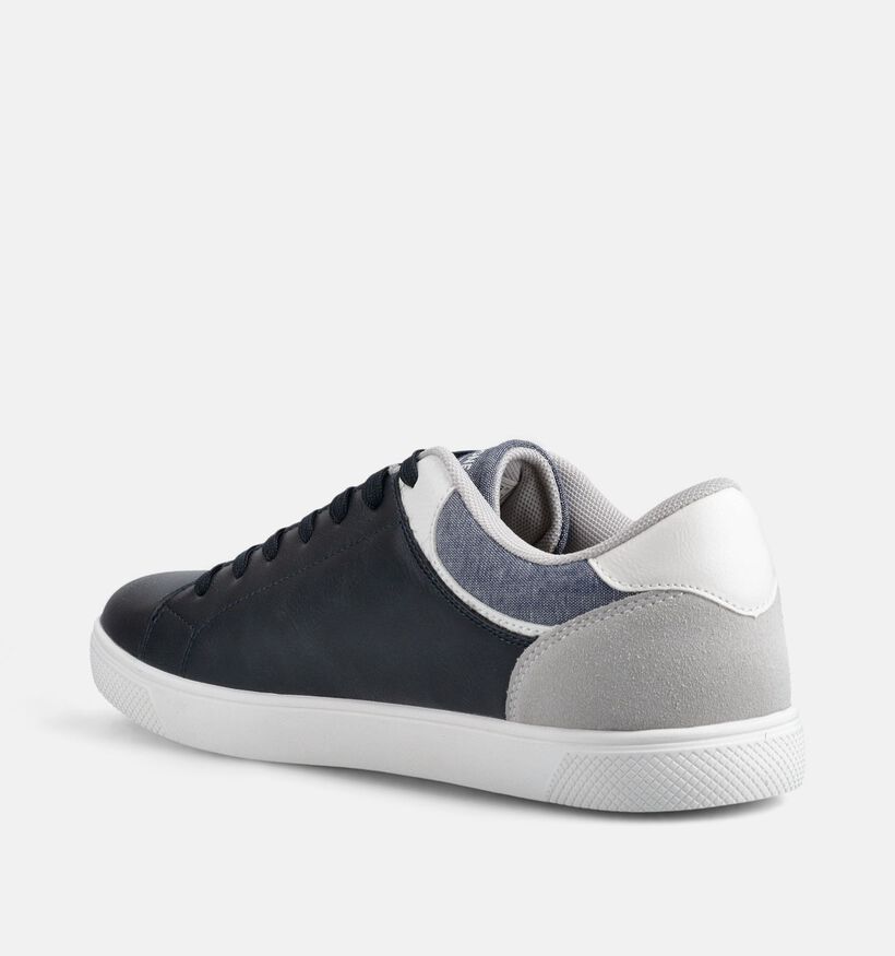 Jack & Jones Jordan Chaussures &agrave; lacets en Bleu pour hommes (369671) - pour semelles orthop&eacute;diques
