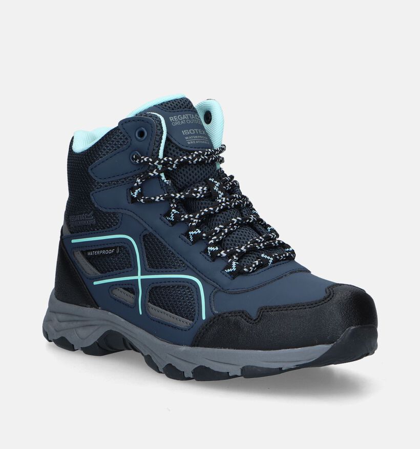 Regatta Lady Vendeavour Blauwe Wandelschoenen voor dames (344909) - geschikt voor steunzolen