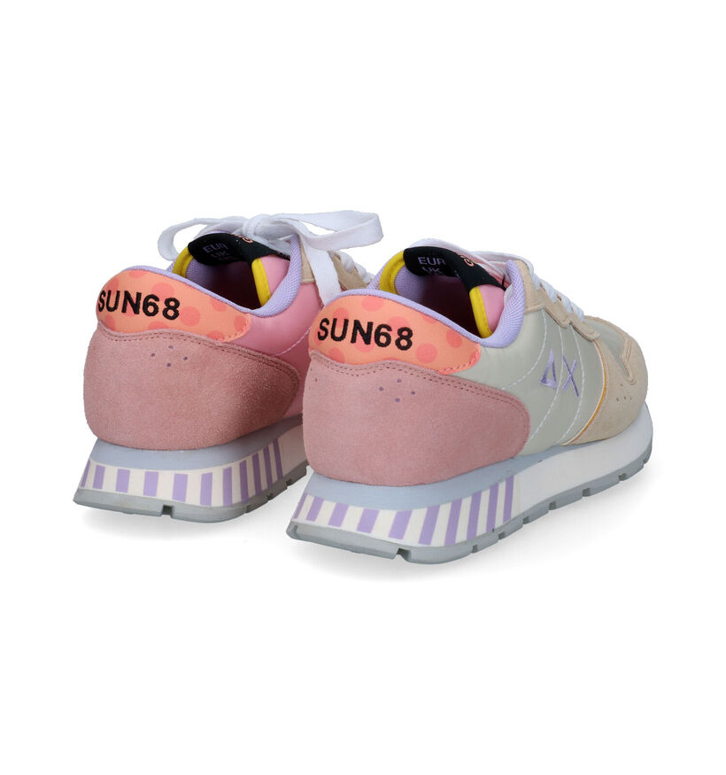 Sun 68 Ally Cany Cane Beige Sneakers voor dames (304685) - geschikt voor steunzolen