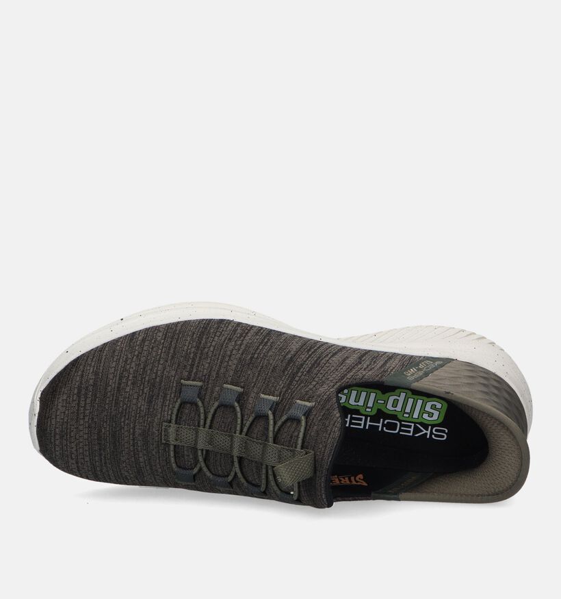 Skechers Ultra Flex 3.0 Kaki Slip-ins voor heren (328116) - geschikt voor steunzolen