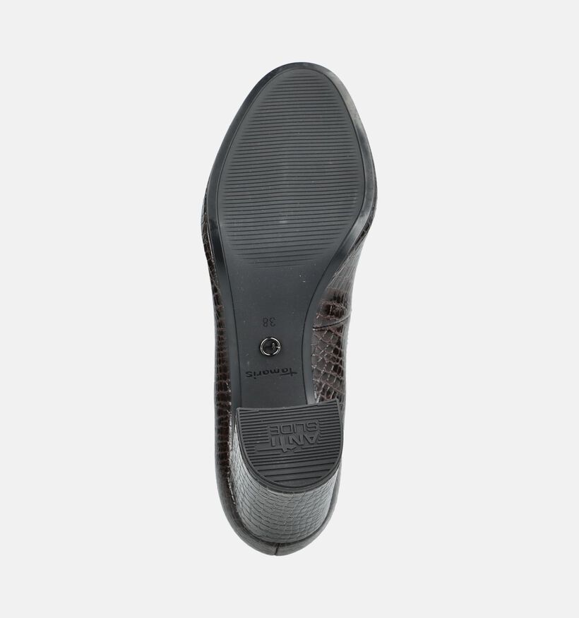 Tamaris Donkerbruine Pumps met Hoge Hak voor dames (376653)