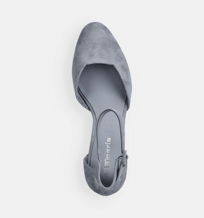 Tamaris Escarpins &agrave; bride en Bleu clair pour femmes (367670)