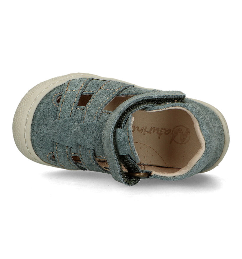 Naturino Bede Chaussures pour bébé en Bleu pour garçons (324064) - pour semelles orthopédiques