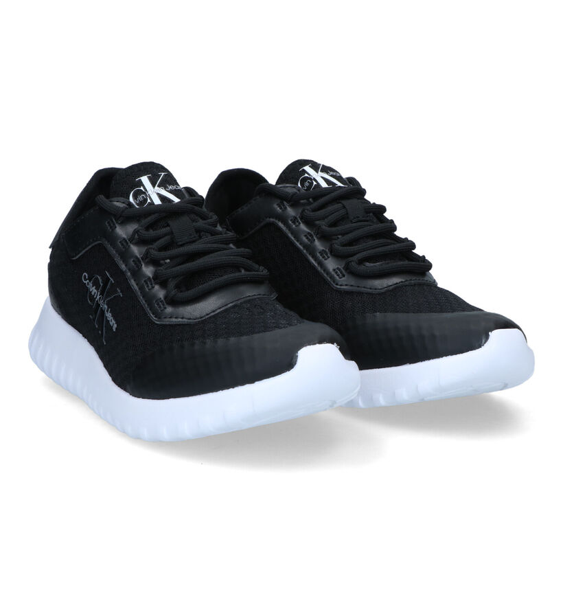 Calvin Klein Eva Runner Baskets en Noir pour femmes (318623)