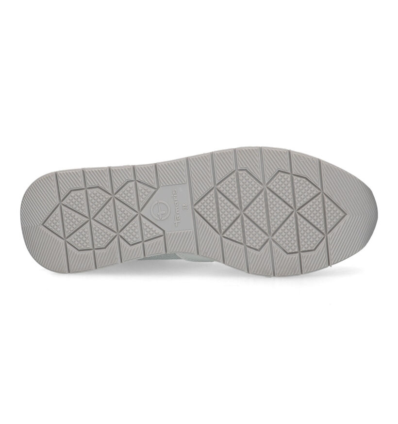 Tamaris Baskets casual en Argent pour femmes (320534) - pour semelles orthopédiques