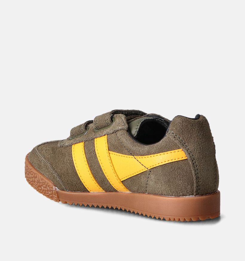 Gola Harrier Strap Kaki Velcroschoenen voor jongens, meisjes (362407)
