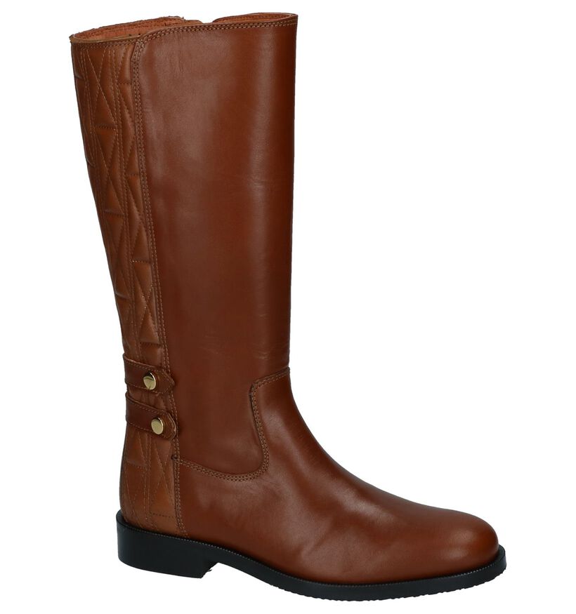 Hampton Bays Bottes hautes en Cognac en cuir (226138)