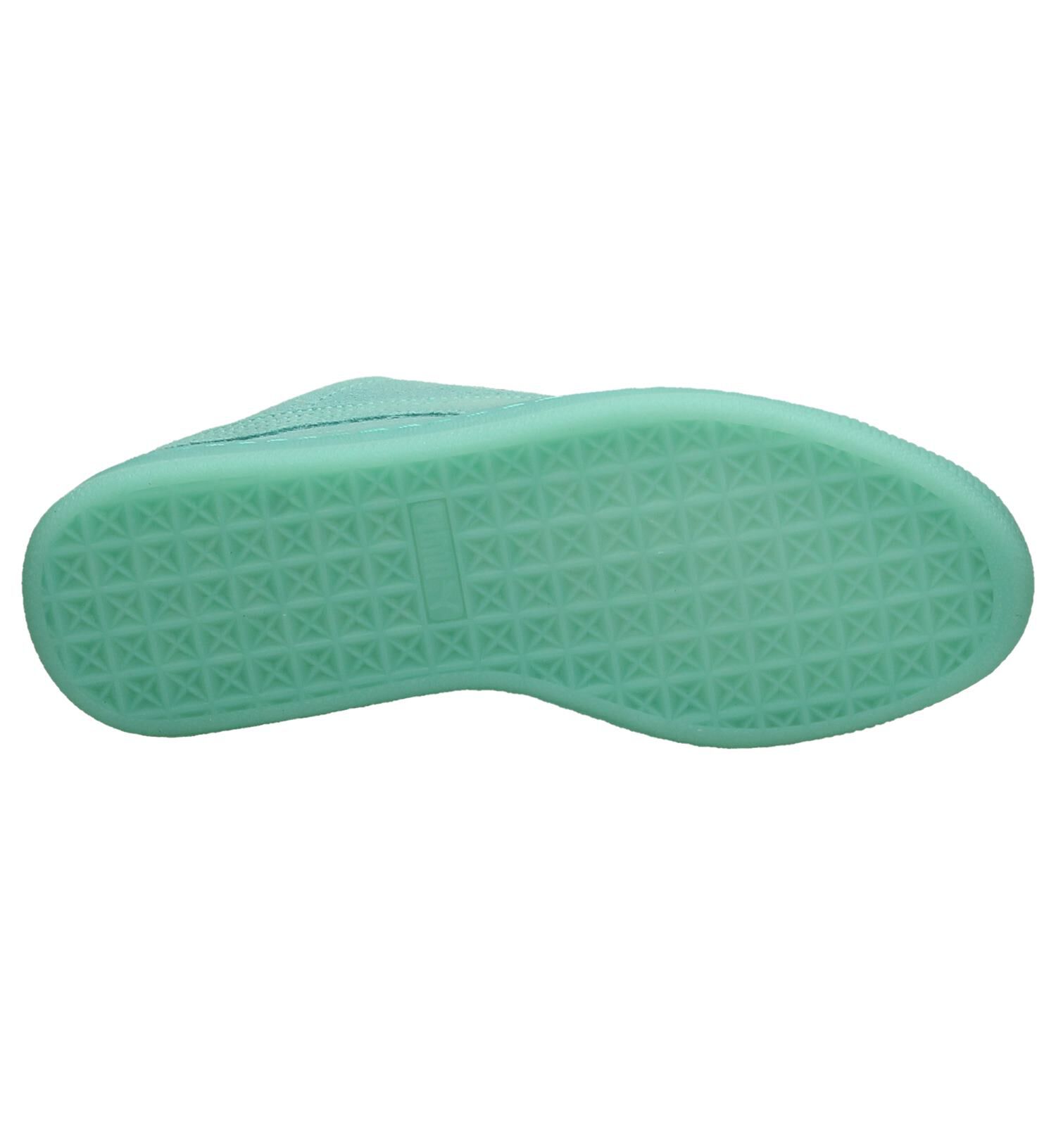 Turquoise Lage Sneaker Puma Suede Heart Reset Dames Sneakers Online op TORFS.BE