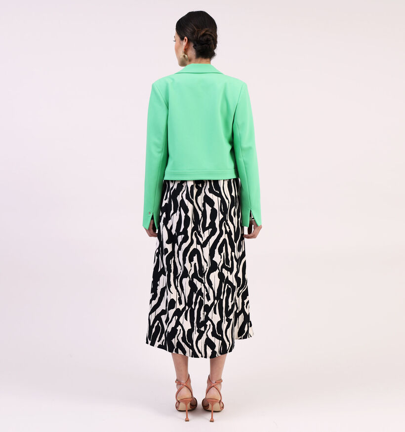 comma Groene Cropped Blazer (327311)
